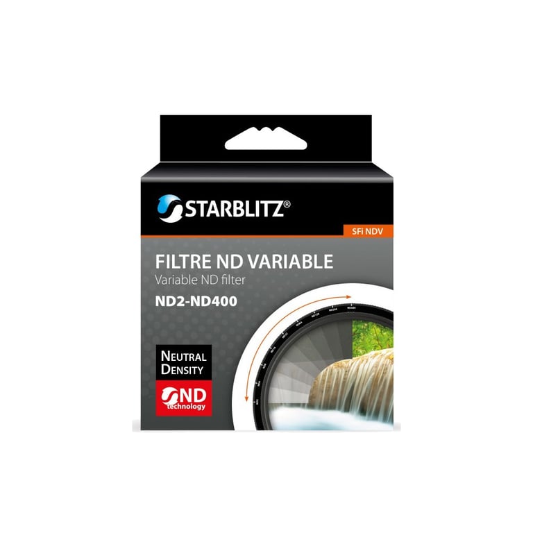 Filtre STARBLITZ SFINDV 58 – Filtre ND Variable ND2-ND400 58mm - vue 3