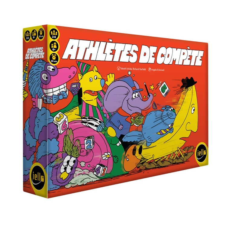 Jeu d'ambiance Iello Athlètes de Compète - vue 2