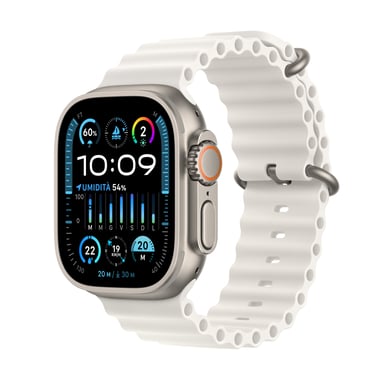 Apple Watch Ultra 2 OLED 49 mm Numérique 410 x 502 pixels Écran tactile 4G  Or GPS (satellite) - Apple