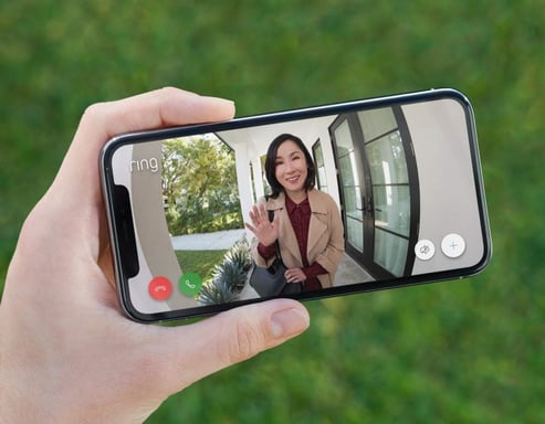 Ring Video Timbre 3 Negro, Blanco