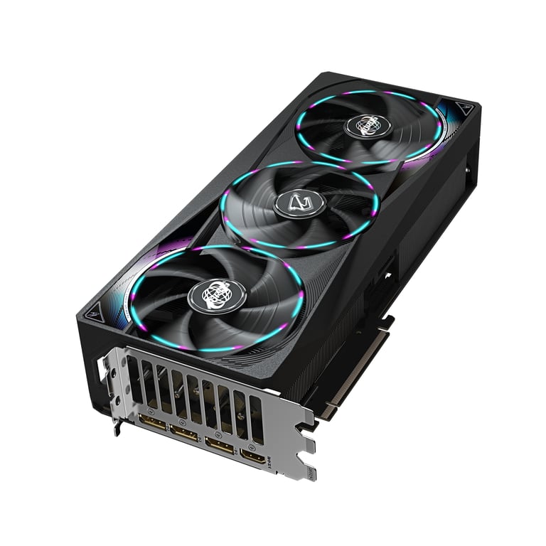 GIGABYTE AORUS GeForce RTX 5070 MASTER 12G Carte Graphique 12 Go GDDR7 192 bits PCI E 5.0 2715 MHz Core Clock 3 x DP 2. 1 x HDMI 2.1b NVIDIA DLSS 4 GV N5070AORUS 12GD Neuf - vue 2