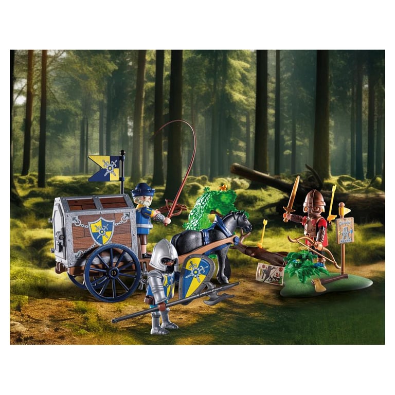 Jeux D'imitation Tourelle Chevaliers Novelmore Dragon Playmobil La Boite - vue 3