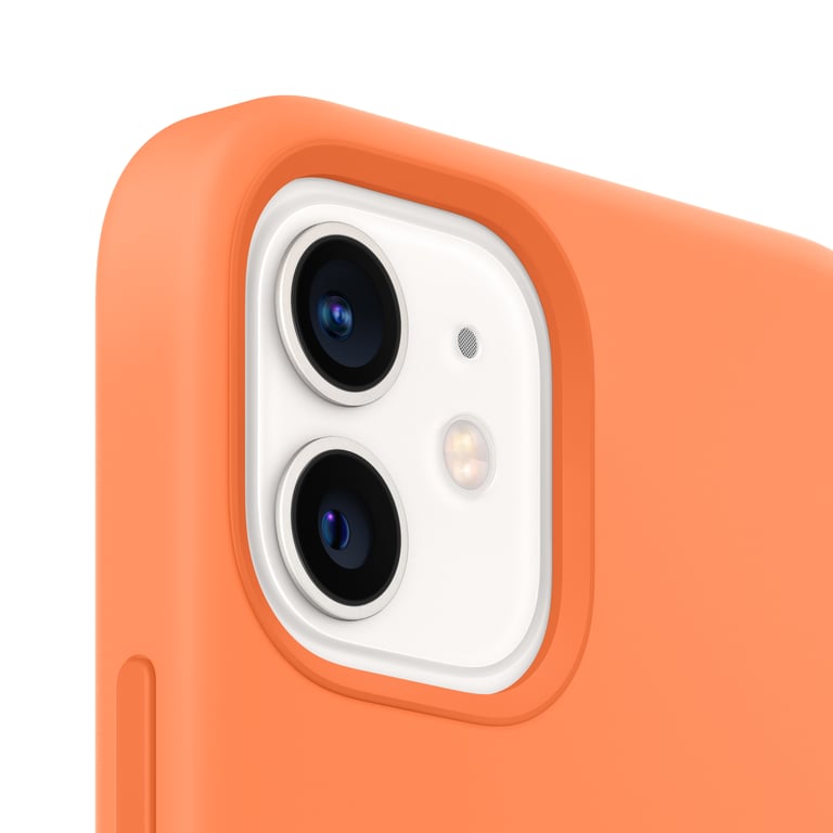 Coque en silicone MagSafe pour 'Apple iPhone 12 Pro Kumquat - vue 3