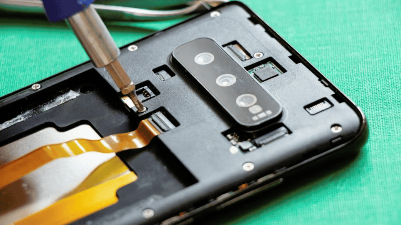 smartphone reconditionné composant