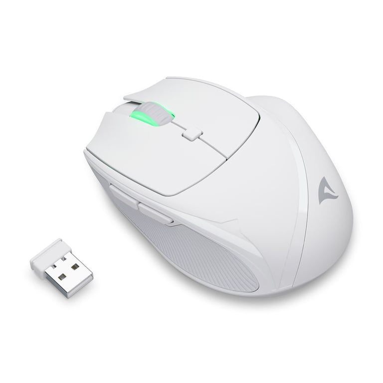 Sharkoon OfficePal M25W Jouer Droitier RF Wireless + USB Type C Optique 4000 DPI Neuf - vue 3