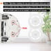 Lot de 2 Supports et Serpillières de Remplacement Compatibles avec Ecovacs Deebot T20 Omni & T20 PRO