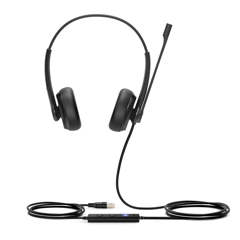 Casque Yealink UH34 – Dual Teams, Microphone Réducteur De Bruit