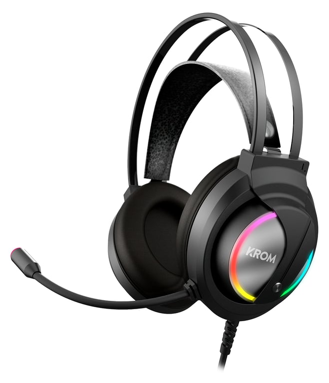 Casque Krom Kappa – Filaire, Microphone, Haut-parleurs 50 mm