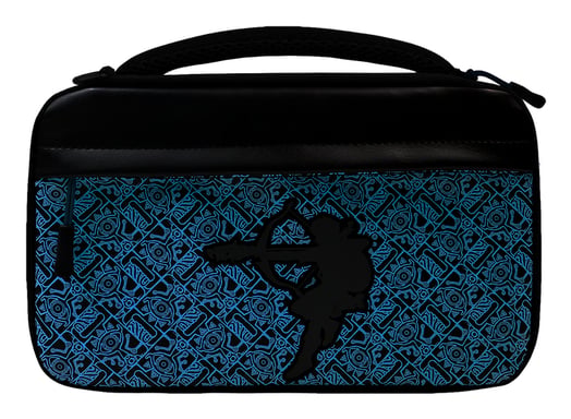 PDP 500-139-SKSG Housse de protection pour console de jeux portable Boîtier robuste Nintendo Noir, Bleu