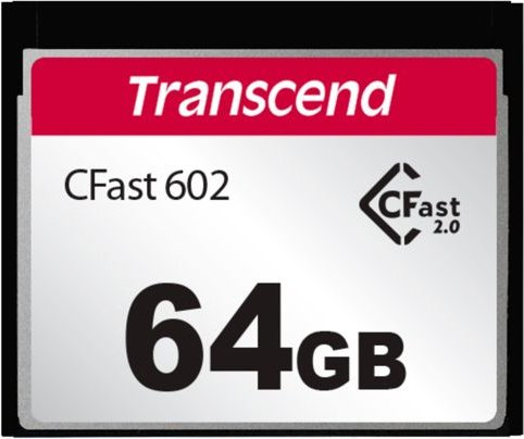transcend cfast ts64gcfx602 2.0 memoire carte - vue 2