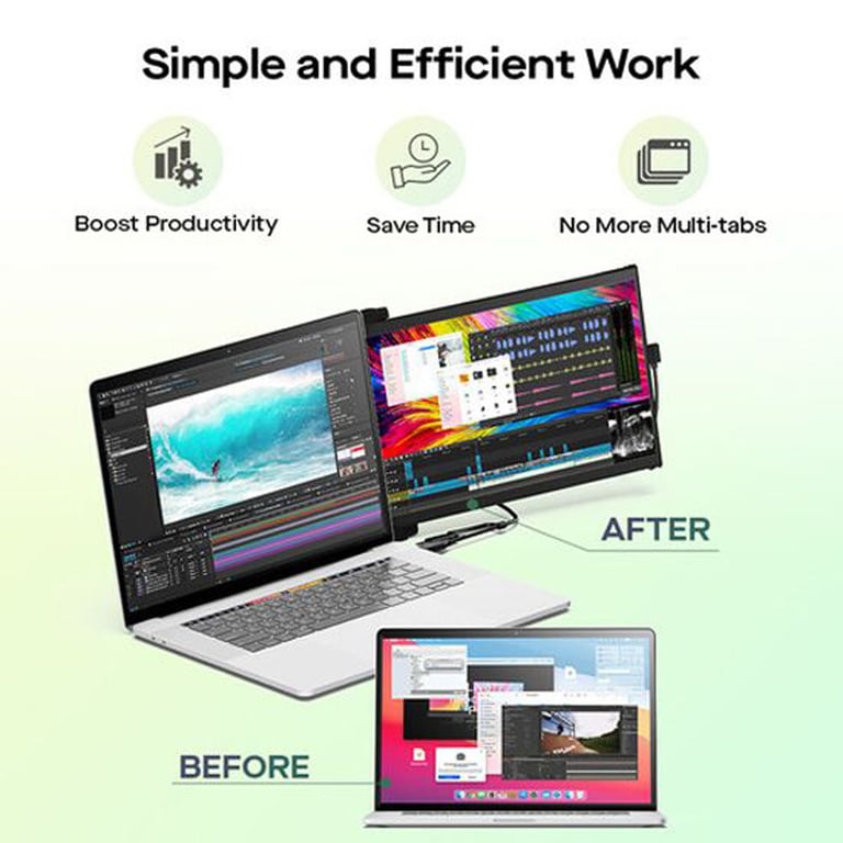 Ecran PC Mobile Pixels Duex Max DS 101 1007P06 14 1'' Full HD - vue 7