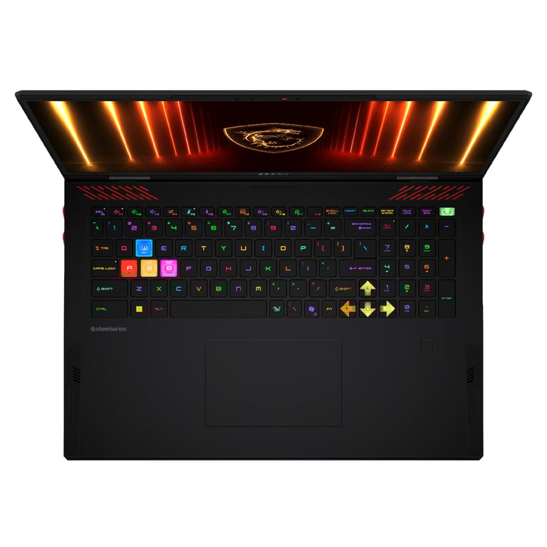 MSI Raider 18 HX AI A2XWIG 252ES MiniLED Intel Core Ultra 9 285HX 1TB SSD RTX 5080 18" W11 - vue 3