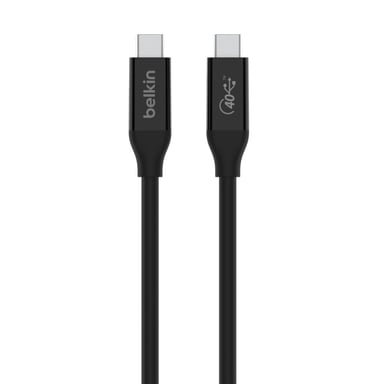Belkin INZ001bt0.8MBK cable USB USB4 Gen 3x2 0,8 m USB C Negro