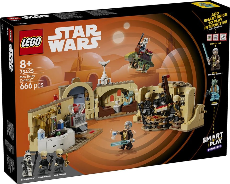 LEGO Star Wars 75425 SMART Play : la Cantina de Mos Eisley - Neuf
