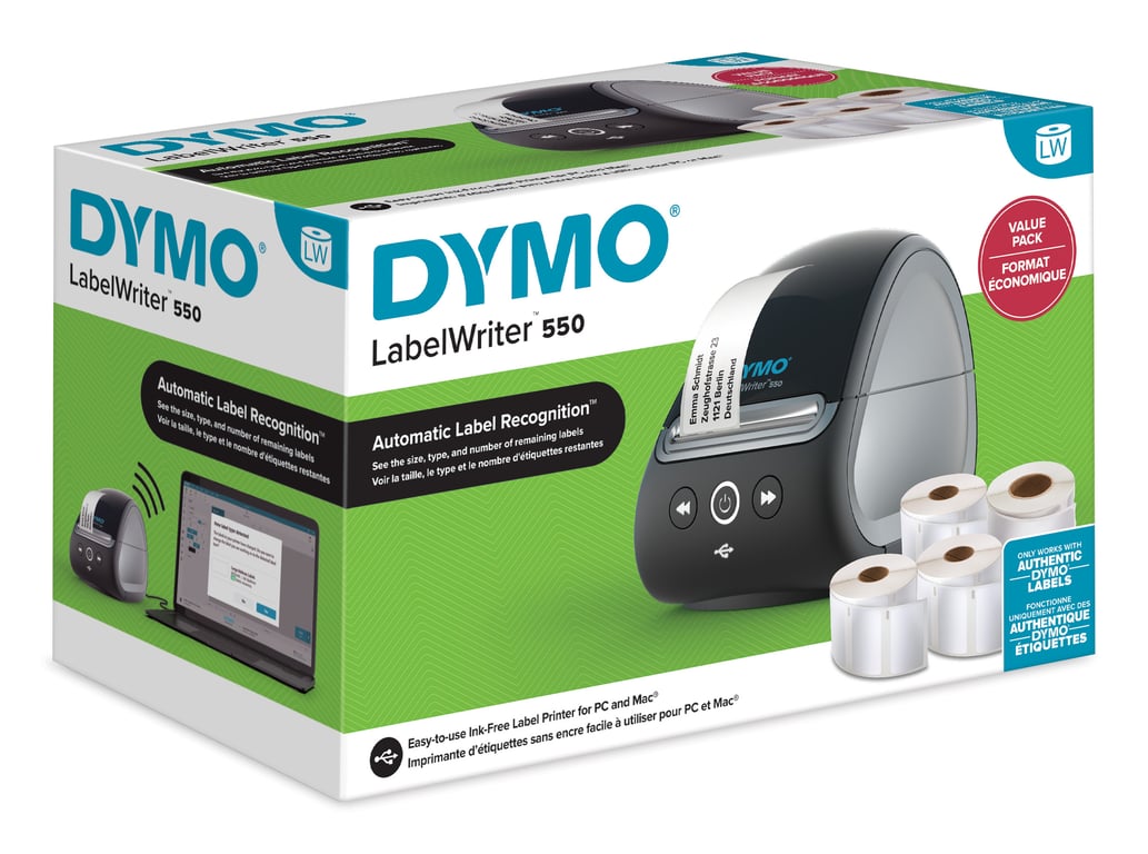 DYMO LabelWriter ® ™ 550 ValuePack Neuf - vue 3