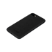 Coque en Suède Alcantara pour Apple iPhone 7/8/SE 2020/SE 2022, Minuit Noir