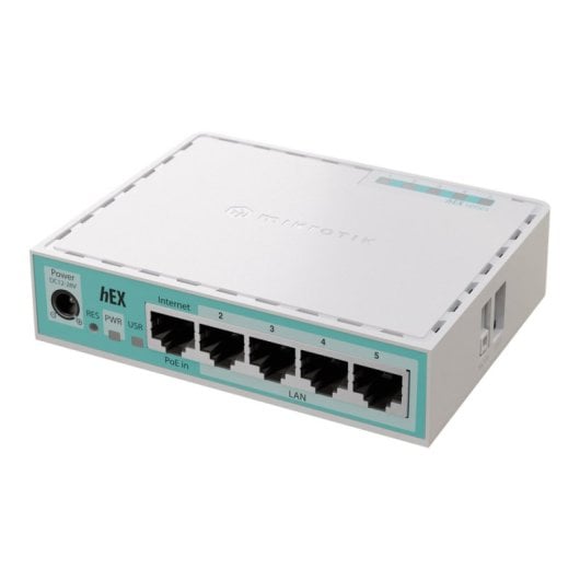 Routeur MikroTik hEX 5 Ports Gigabit 512 Mo RAM Débit 1 Gbps - vue 4