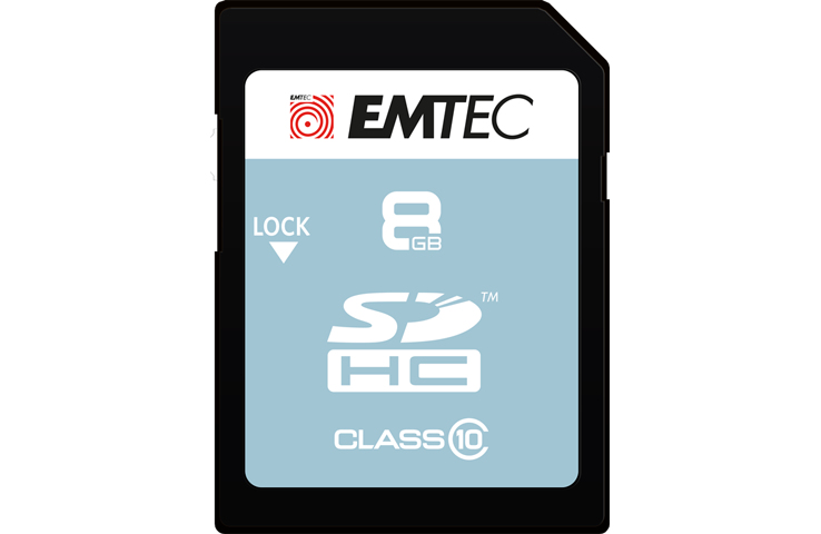 Emtec Classic 8 Go SDHC Classe 10 Neuf