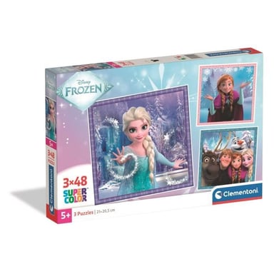 CLEMENTONI - 3x48 pieces - La Reine des Neiges - Neuf