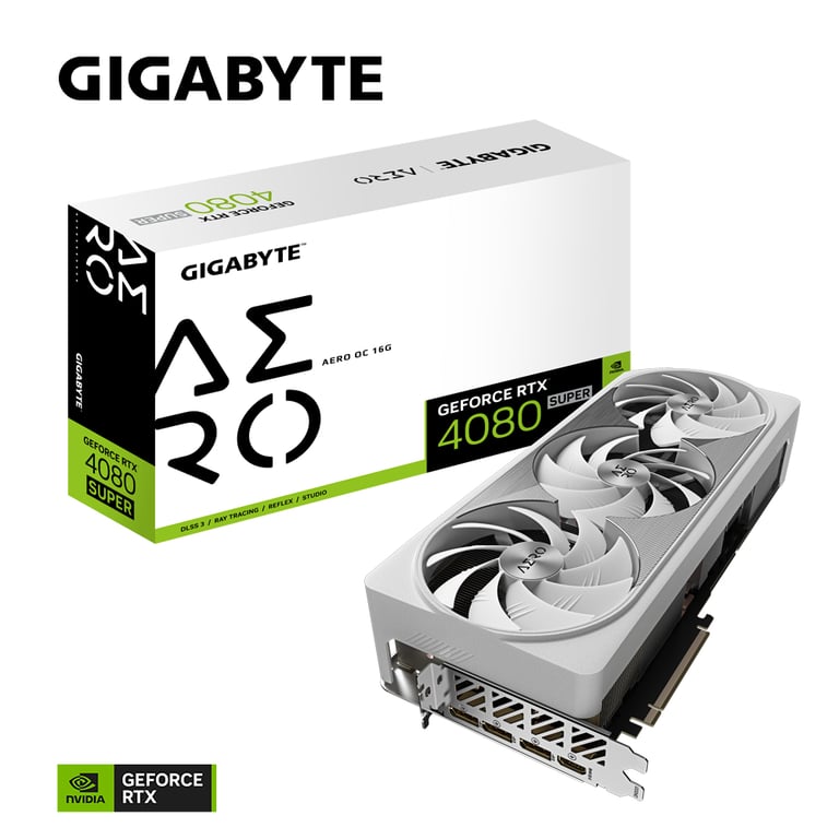 GIGABYTE AERO GeForce RTX 4080 SUPER OC 16G NVIDIA 16 Go GDDR6X