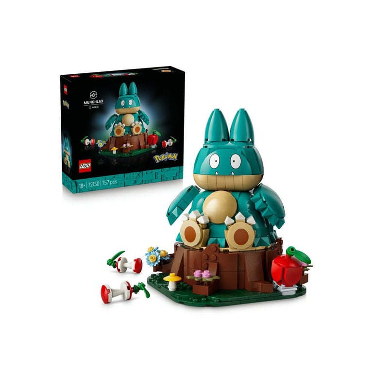 LEGO Pokémon 72150 Goinfrex Set Collector pour Adulte Idée Cadeau Gaming - vue 6
