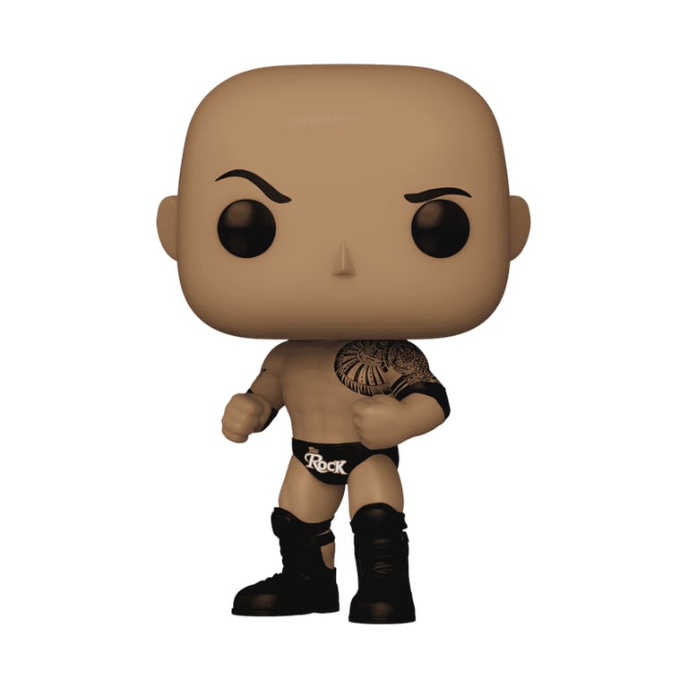 WWE Figurine POP! The Rock final 9 cm - vue 3