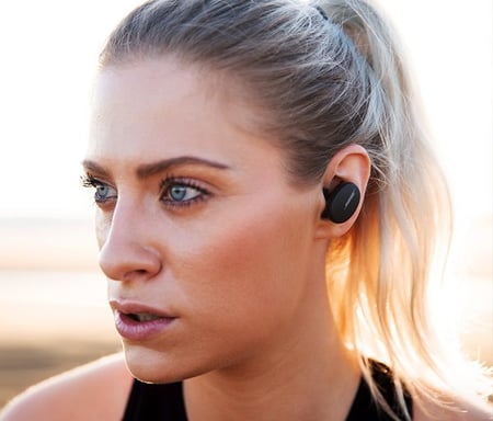 Bose Sport Earbuds Casque True Wireless Stereo (TWS) Ecouteurs Sports Noir Reconditionné - vue 2