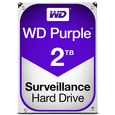 Western Digital Purple disque dur 2 To 5400 tr/min 64 Mo 3.5'' Série ATA III