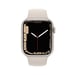 Apple Watch Series 7 OLED 45 mm Digital Pantalla táctil 4G Beige Wifi GPS (satélite)