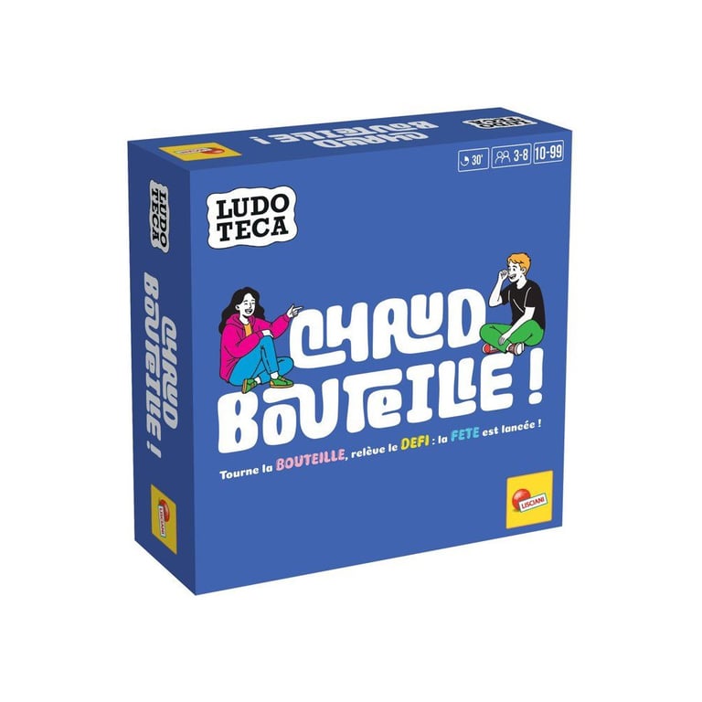 Jeu De Défis Lisciani Giochi – Chaud Bouteille! 3 À 8 Joueurs Dès 10 Ans