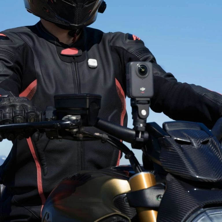 Support Moto Robuste DJI – Pour Caméra Osmo 360, Construction Métallique - vue 3