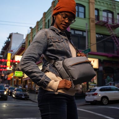 Peak Design Everyday Mochila bandolera Gris