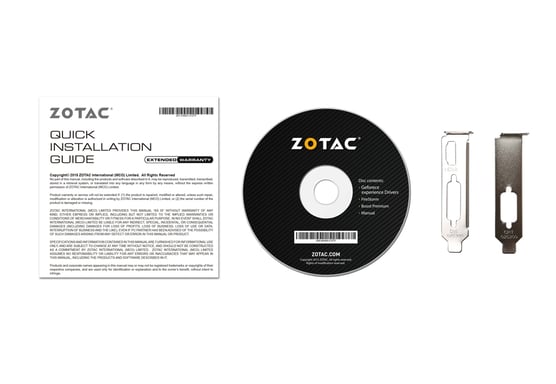Zotac GeForce GT 710 NVIDIA 2 Go GDDR3