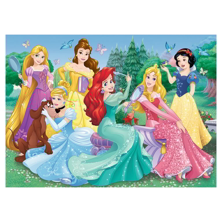 Puzzle 45 pièces : Rencontre avec les princesses Disney Ravensburger Nathan - vue 5