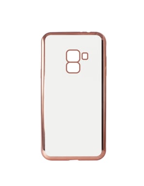 Ksix B8602FTP16 coque de protection pour téléphones portables Housse Transparent Samsung Galaxy A8 2018