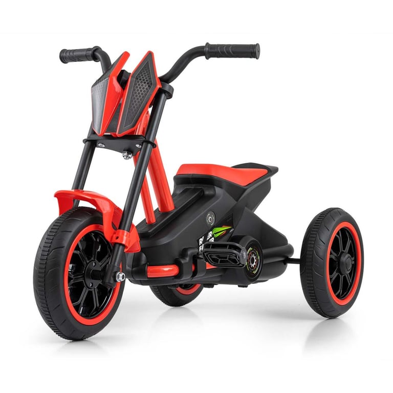 Milly Mally Kart à Pédales Rider en Rouge et Noir - Aventure Sportive pour Enfants