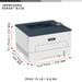 Xerox B230 A4 wireless duplex 34 ppm, PCL5e/6, 2 vassoi Totale 251 fogli