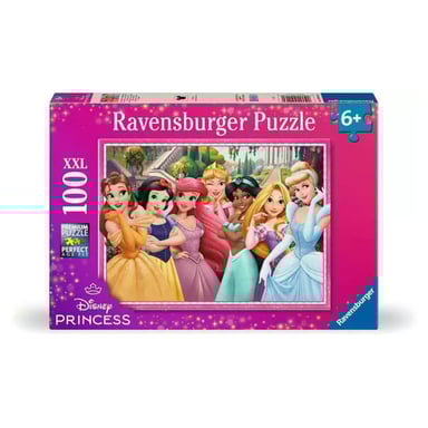 Puzzle de 100 piezas Princesas Disney XXL - Un mundo de cuento de hadas para montar