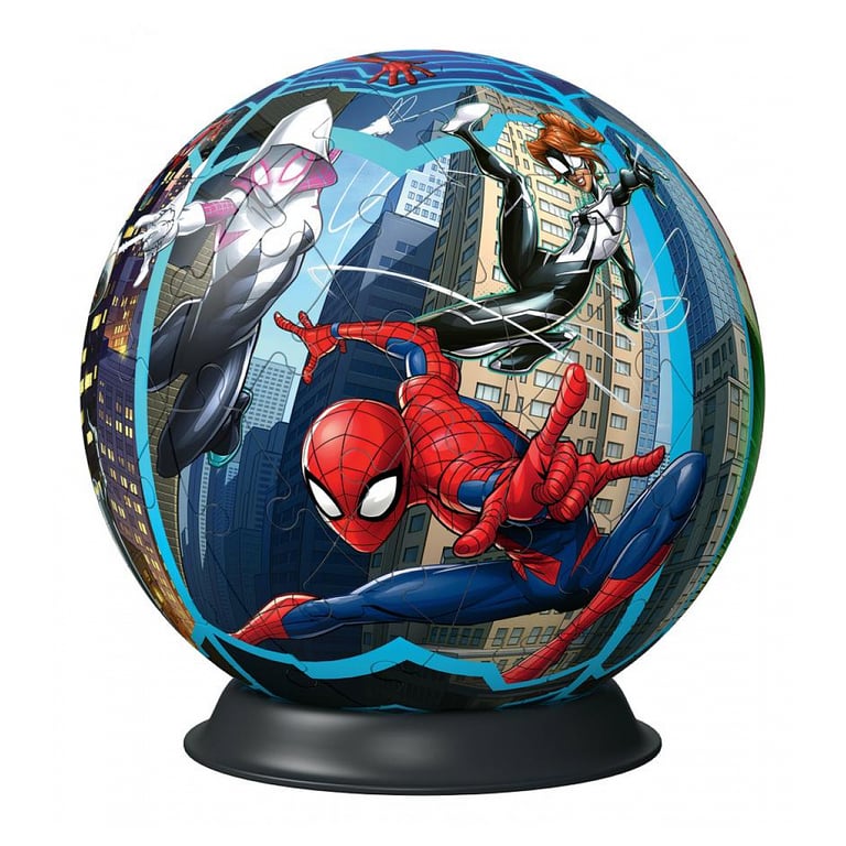 Puzzle 3D Ball 72 pièces : Spider man Ravensburger France - vue 3