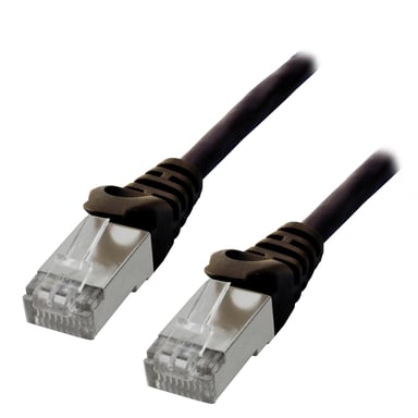 MCL FTP6-3M/N cable de red Negro Cat6 F/UTP (FTP)