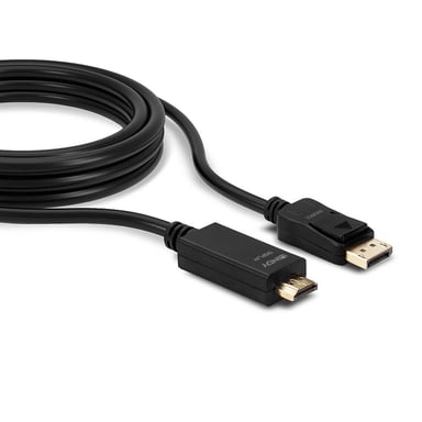 Lindy 36921 Cavo video e adattatore DisplayPort HDMI Tipo A da 1 m (Standard) Nero