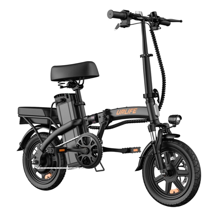 Vélo électrique URLIFE F1L Moteur Batterie 48V 7.5Ah Pneus De 14 Pouces Freins à Disque Neuf - vue 5