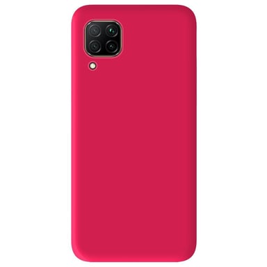 Coque silicone unie Mat Rose compatible Huawei P40 Lite