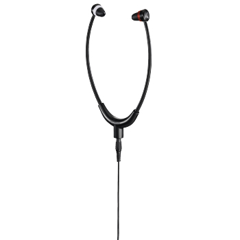 Hama Steto Écouteurs Avec fil Stéthoscope Musique Noir
