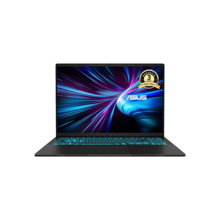 Ordinateur portable gaming ASUS Gaming V16 16  WUXGA 144Hz RTX 4050 16 Go 512 Go SSD Noir - Neuf