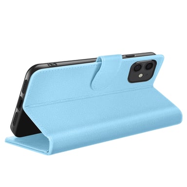 Custodia a portafoglio per iPhone 11 con supporto e linguetta magnetica