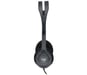 Logitech 981-000612 auricular y casco Auriculares Alámbrico Diadema Oficina/Centro de llamadas Negro