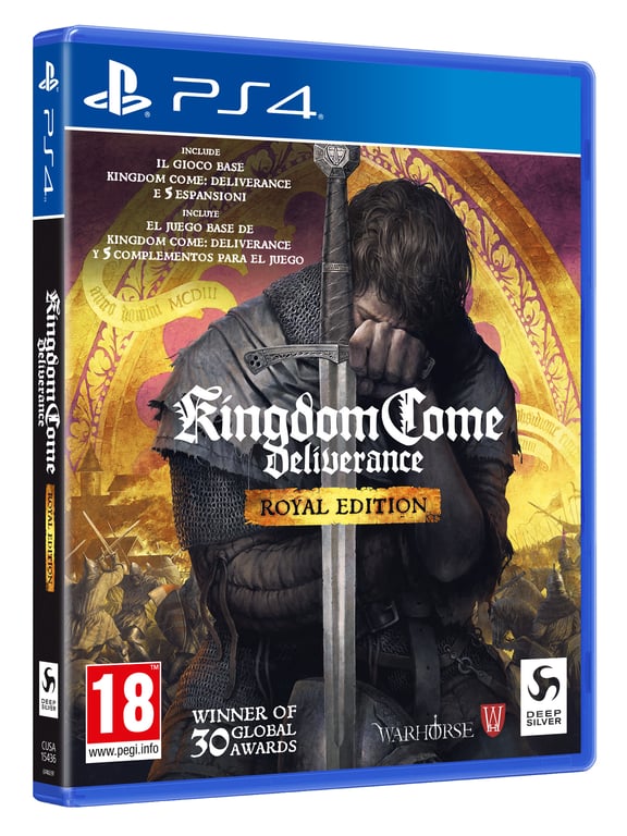 PLAION Kingdom Come: Deliverance Royal Edition, PS4 Espagnol, Italien PlayStation 4 - Neuf