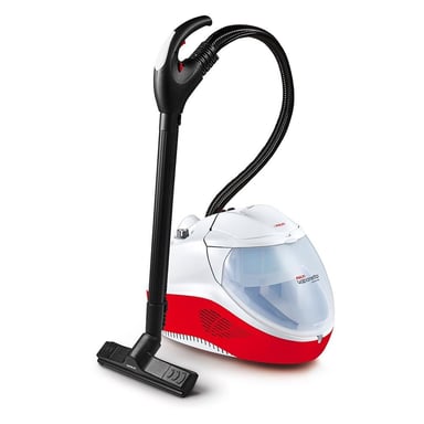 Polti Vaporetto Lecoaspira FAV50 Multifloor Limpiador a vapor de cilindro 1,8 L 1350 W Rojo, Blanco