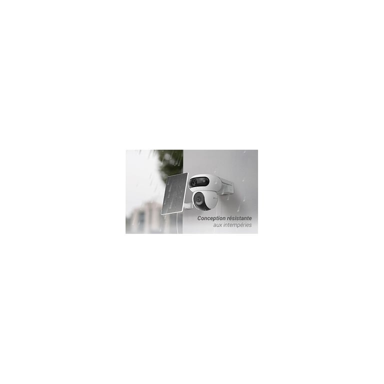 Pack EZVIZ camera HB90X 4G & WiFi avec panneau solaire - vue 6